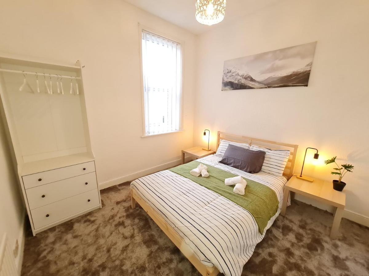 泰恩河畔纽卡斯尔Large 3 Bed Flat, Free Parking公寓 外观 照片