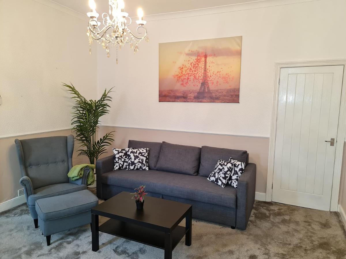 泰恩河畔纽卡斯尔Large 3 Bed Flat, Free Parking公寓 外观 照片