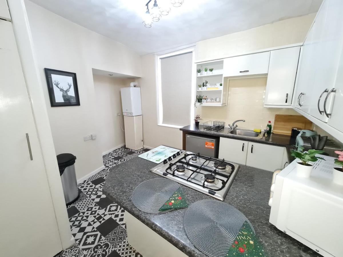 泰恩河畔纽卡斯尔Large 3 Bed Flat, Free Parking公寓 外观 照片